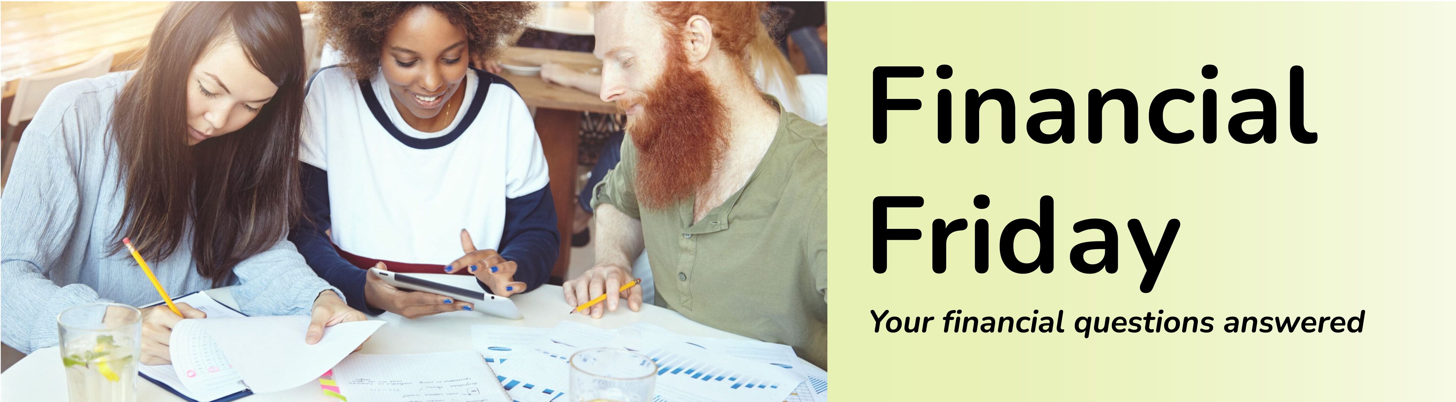 financial friday banner