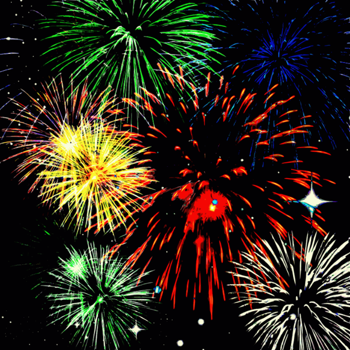 Image of fireworks celebration